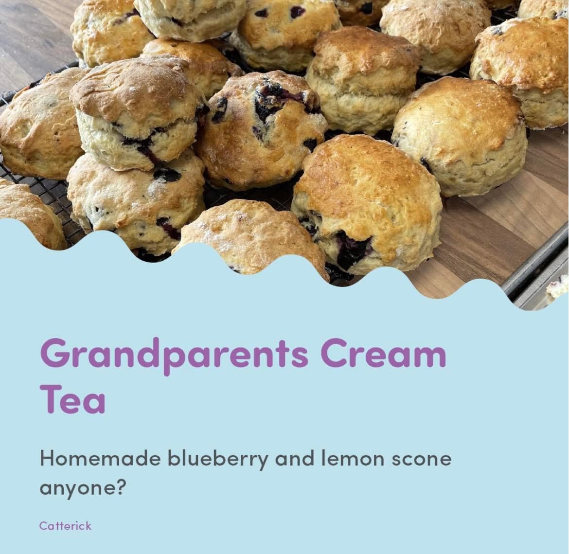 Grandparents Cream Tea